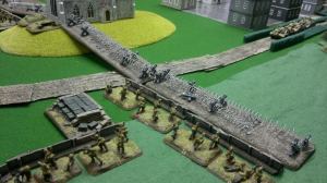 9 At last! Germans receive reinforcements - a roving StuG platoon